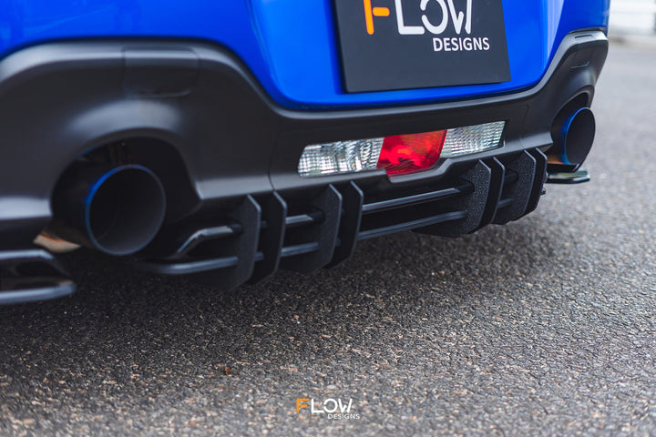 Flow Designs Flow-Lock Rear Diffuser for 2022+ Subaru BRZ ZD8 STi [GLOSS]