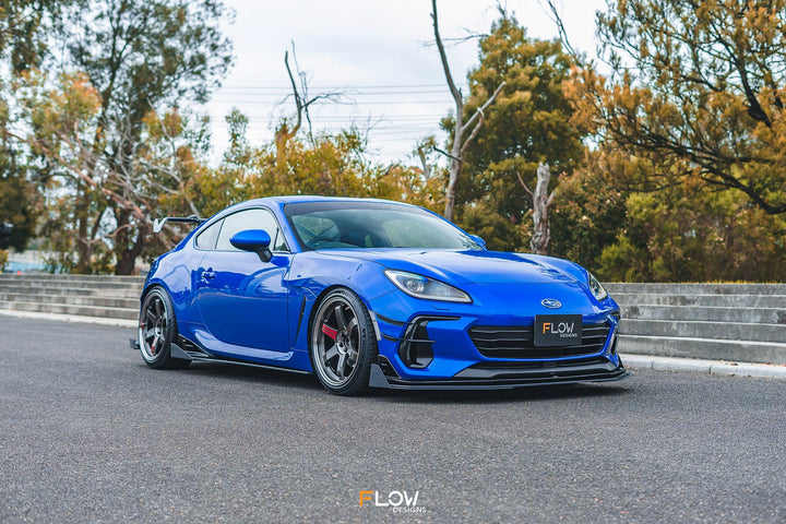 Flow Designs Front Lip Splitter for 2022+ Subaru BRZ ZD8 STi [Textured]