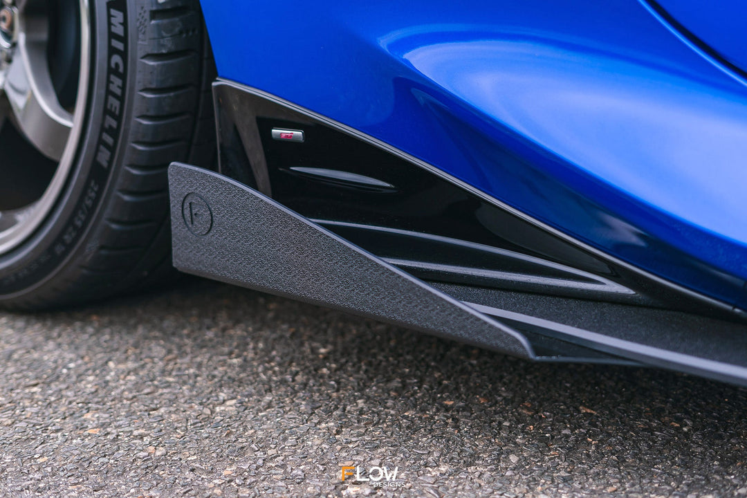 Flow Designs Side Skirt Splitter Winglets for 2022+ Subaru BRZ ZD8 STi [Pair]