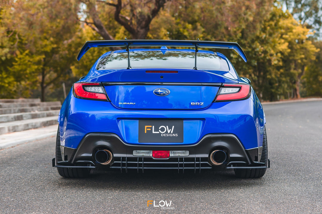 Flow Designs Flow-Lock Rear Diffuser for 2022+ Subaru BRZ ZD8 STi [TEXTURED]