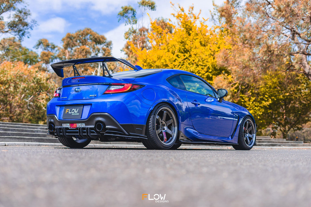 Flow Designs Flow-Lock Rear Diffuser for 2022+ Subaru BRZ ZD8 STi [TEXTURED]