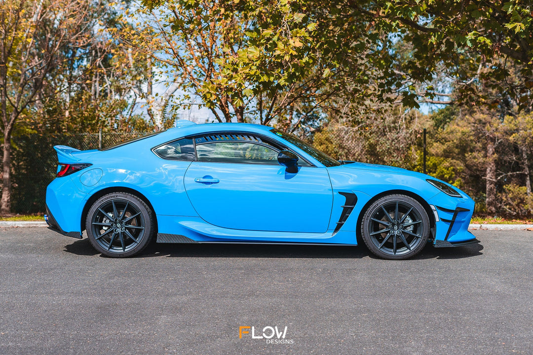 ZN8 GR86 Side Skirt Splitters | Textured