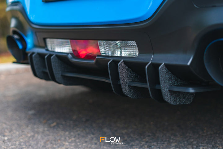 ZN8 GR86 Flow-Lock Rear Diffuser | Textured