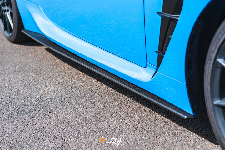 ZN8 GR86 Side Skirt Splitters | Textured
