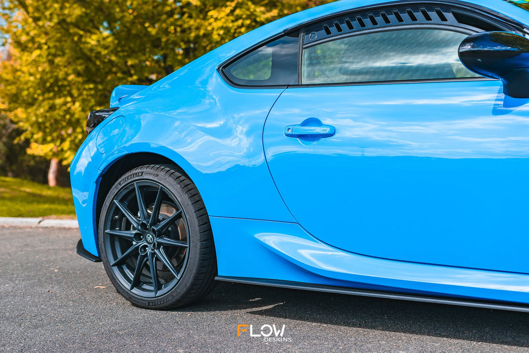 ZN8 GR86 Side Skirt Splitters | Textured