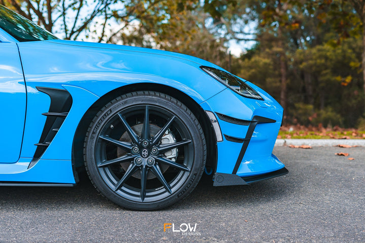 ZN8 GR86 Front Lip Splitter | Textured