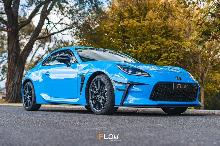 ZN8 GR86 Side Skirt Splitters | Textured