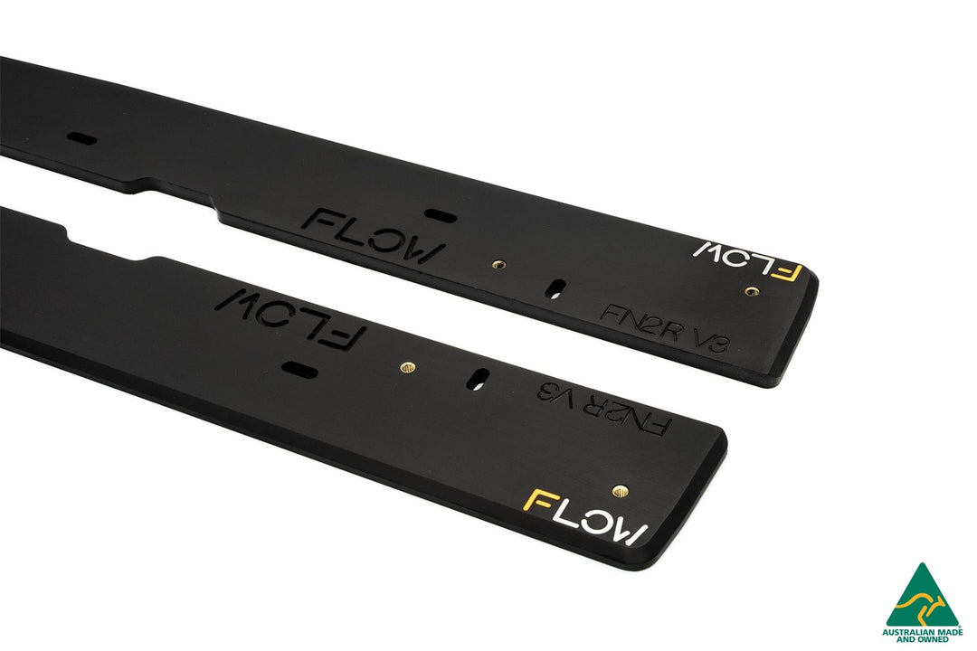 FN2 Civic Type R Side Skirt Splitters V3