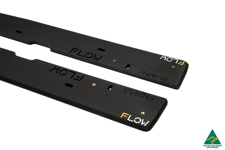 FN2 Civic Type R Side Skirt Splitters V3