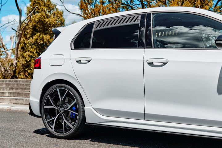 MK8 Golf R Side Skirt Splitters
