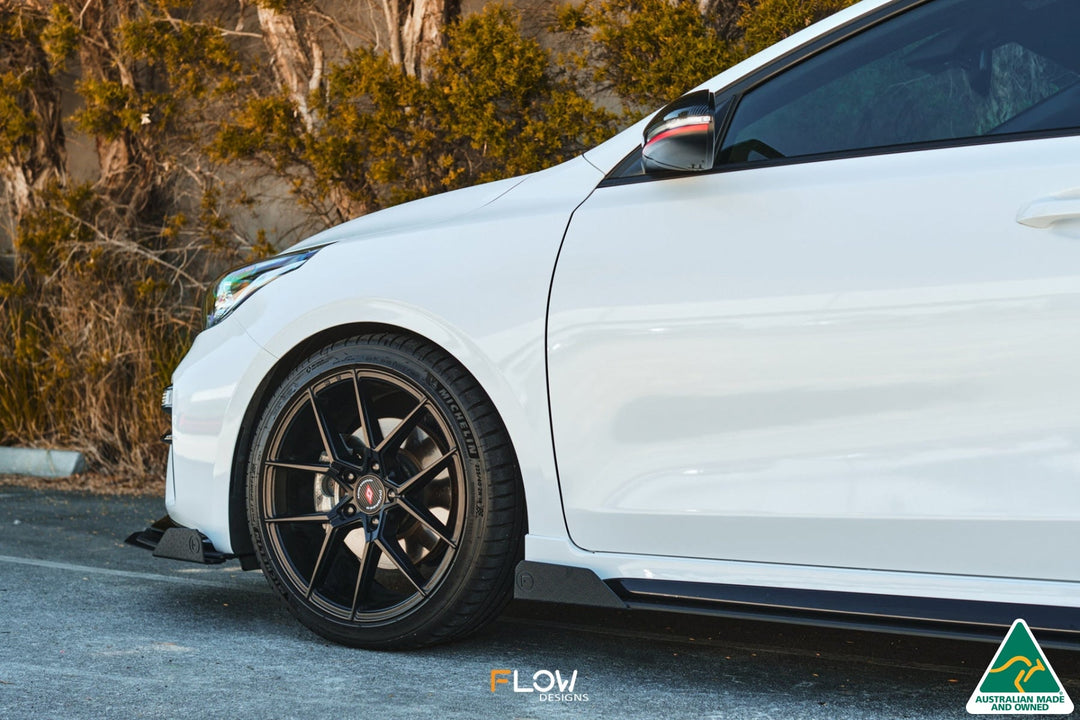 Cerato GT PFL Side Skirt Splitter Winglets