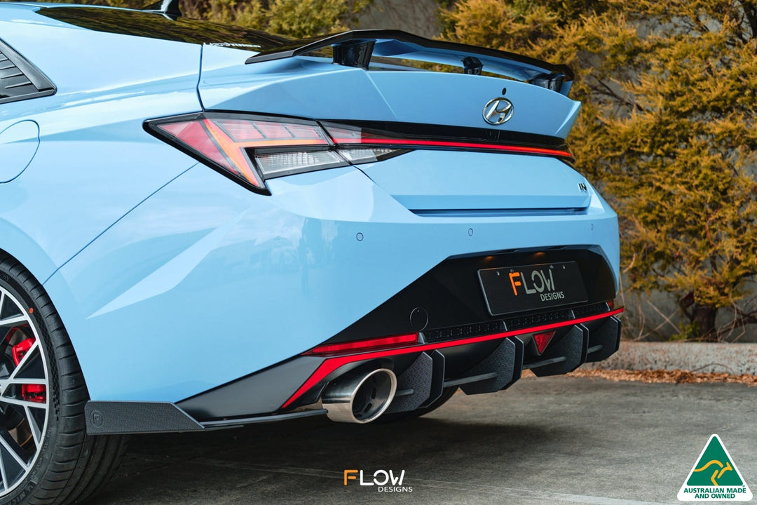 Flow Designs CN7 i30N Sedan (2021) Flow-Lock Rear Diffuser