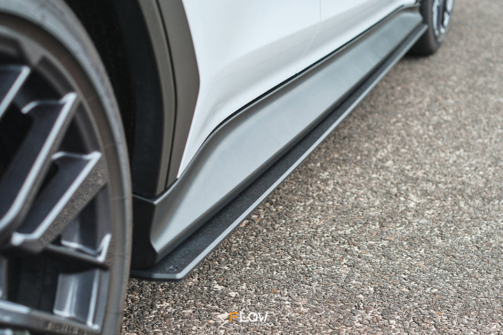 Flow Designs Side Skirt Splitters for 2022+ WRX VB - Textured [Pair]