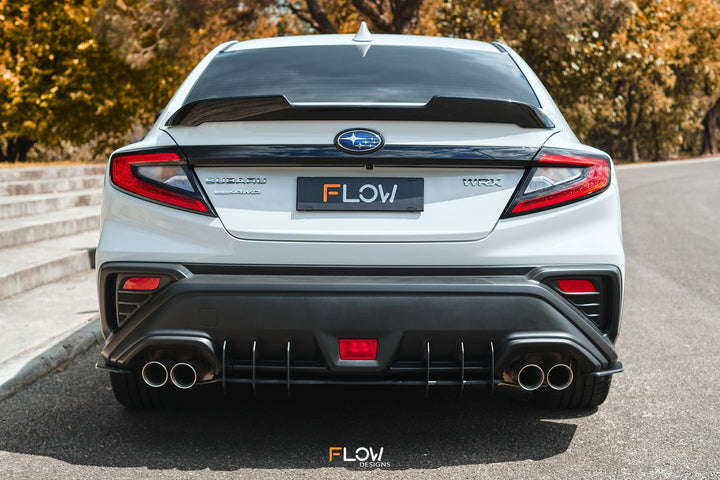 Flow Designs Flow-Lock Rear Diffuser for 2022+ WRX VB [Textured]