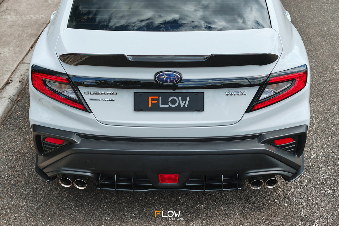 Flow Designs Flow-Lock Rear Diffuser for 2022+ WRX VB [Textured]