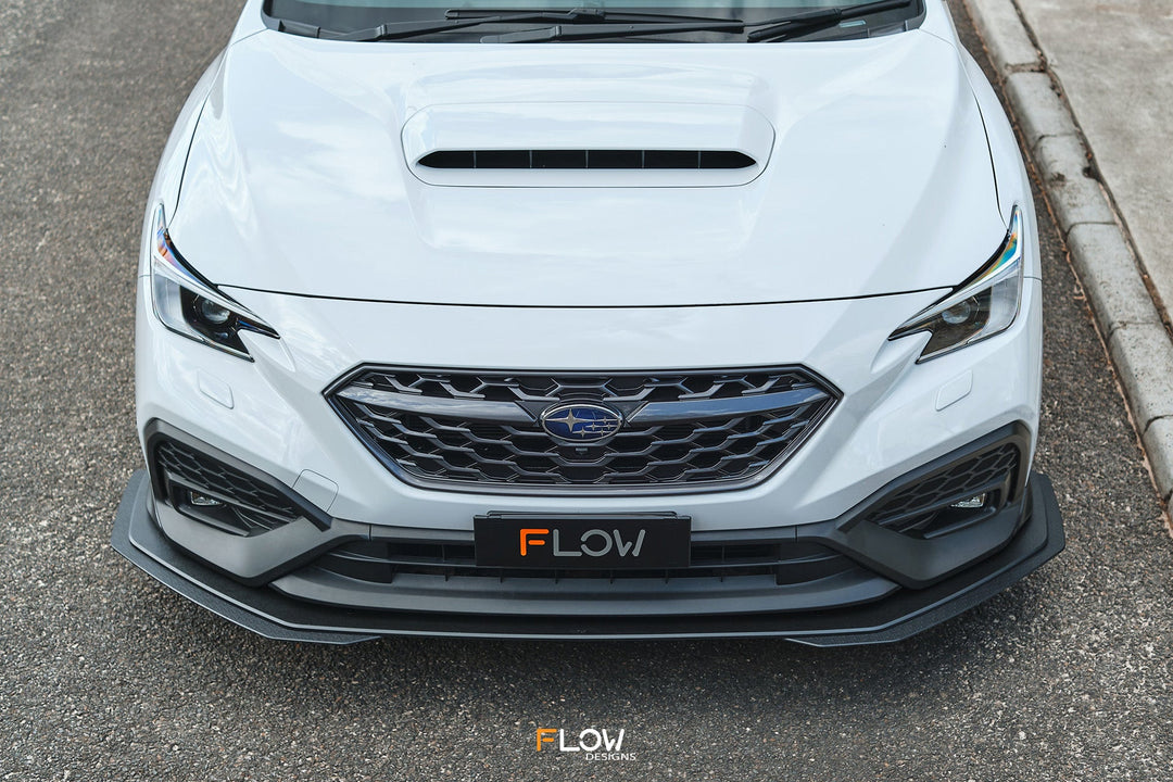 Flow Designs Front Lip Splitter for 2022+ WRX VB [Textured]