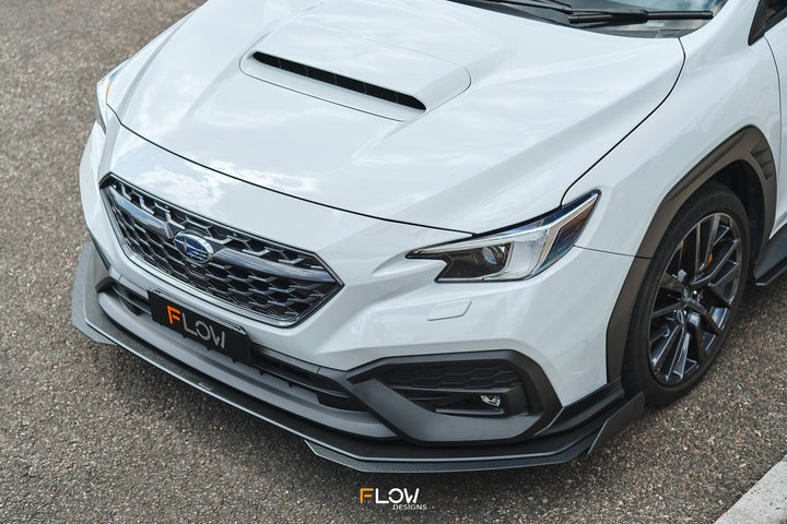 Flow Designs Front Lip Splitter for 2022+ WRX VB [Textured]