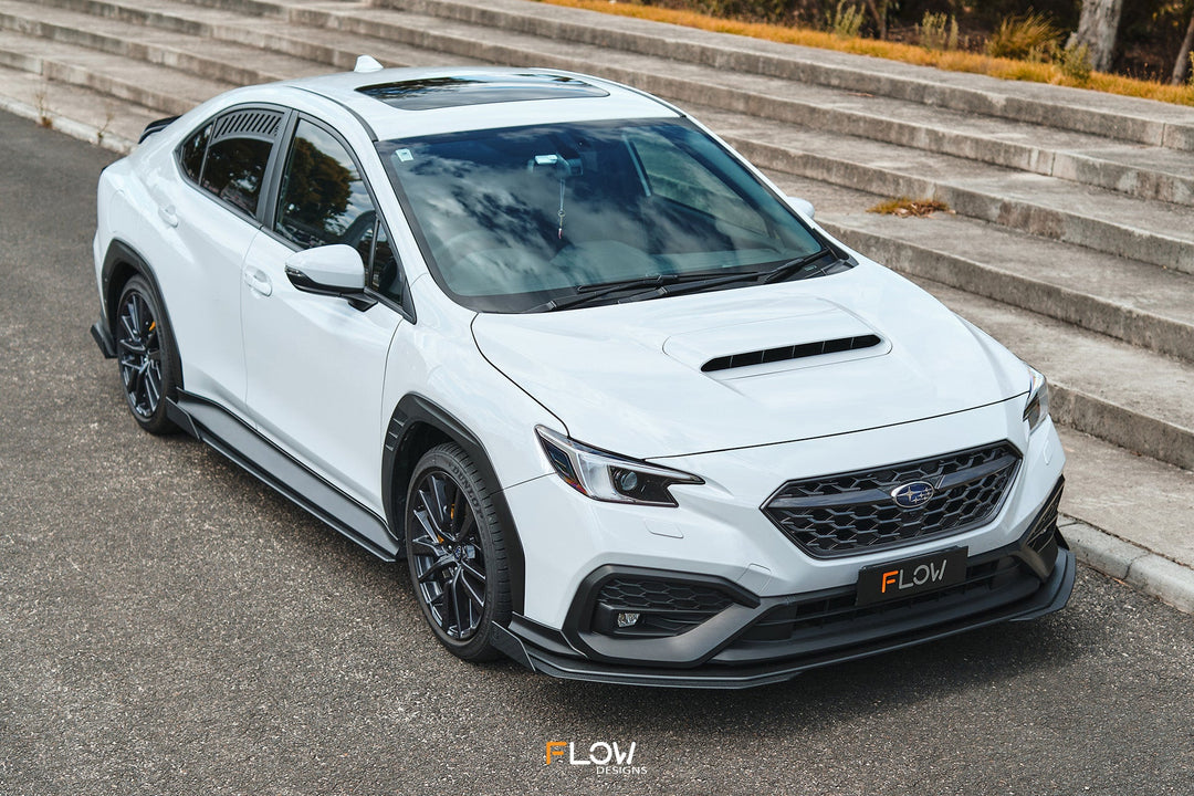 Flow Designs Front Lip Splitter for 2022+ WRX VB [Textured]