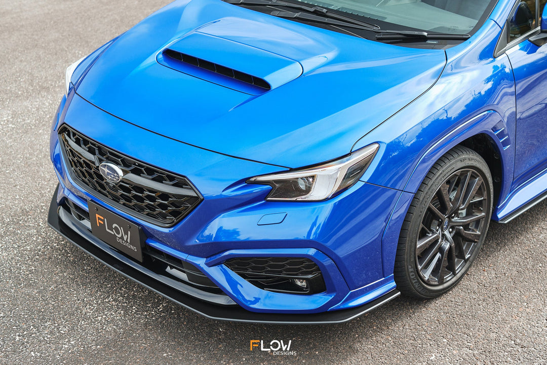 Flow Designs Front Lip Splitter for 2022+ WRX VB [Gloss]