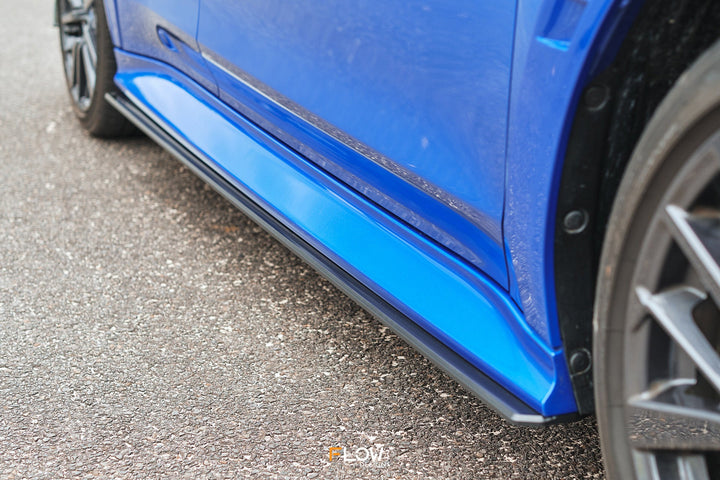 Flow Designs Side Skirt Splitters for 2022+ WRX VB - Gloss [Pair]