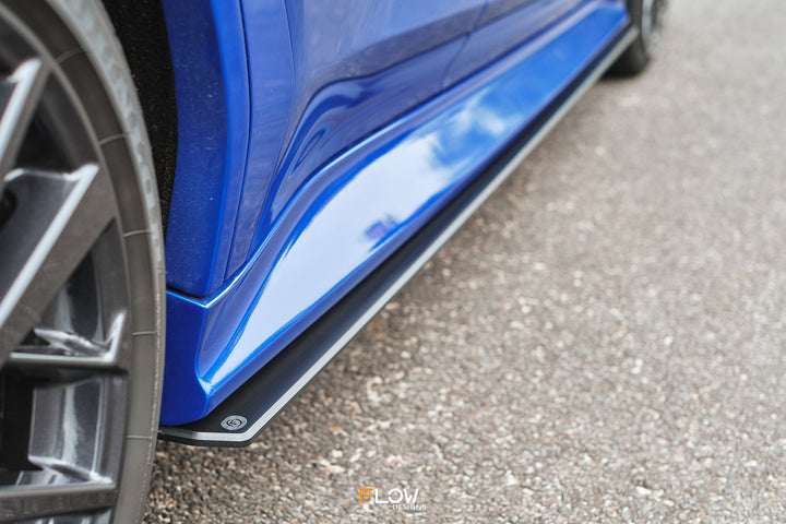 Flow Designs Side Skirt Splitters for 2022+ WRX VB - Gloss [Pair]