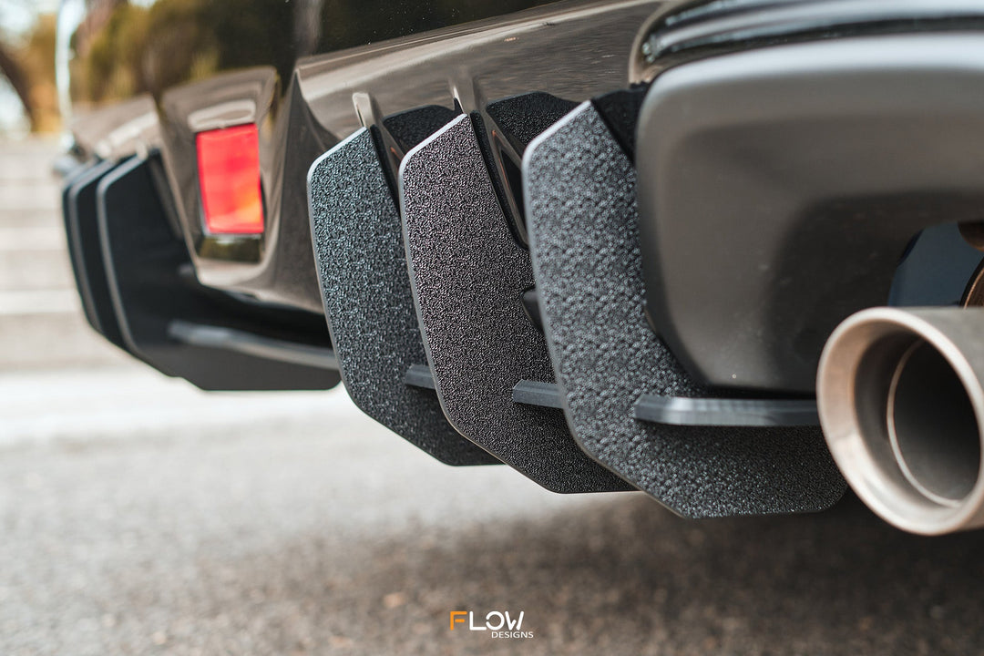 Flow Designs Flow-Lock Rear Diffuser for 2022+ WRX VB [Gloss]