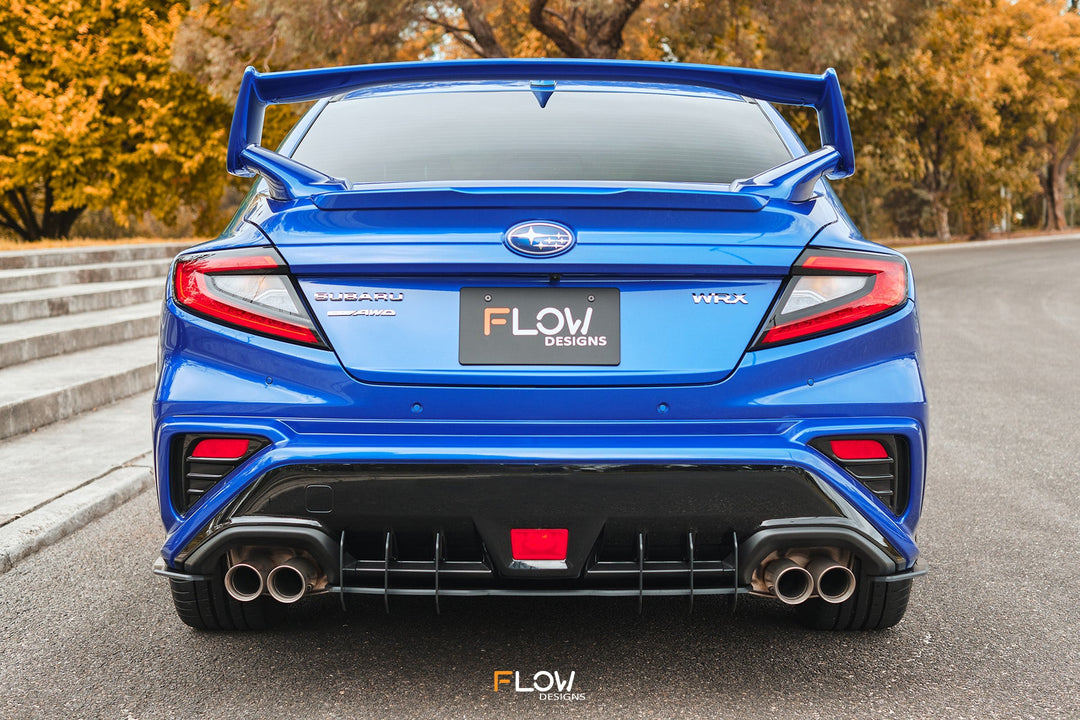 Flow Designs Flow-Lock Rear Diffuser for 2022+ WRX VB [Gloss]