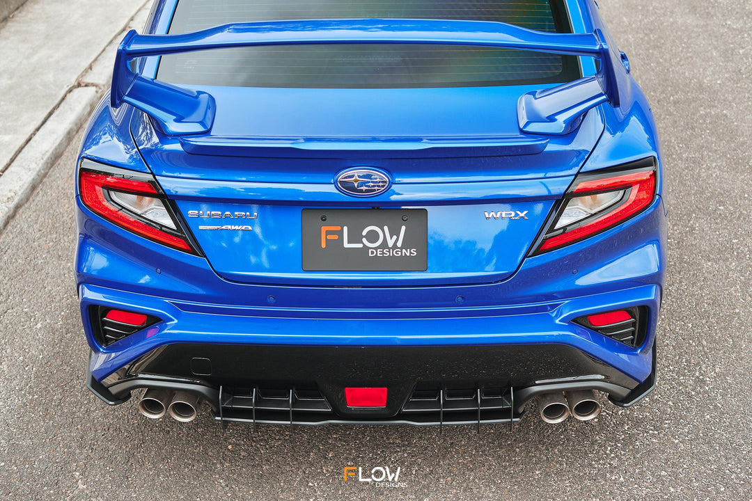 Flow Designs Flow-Lock Rear Diffuser for 2022+ WRX VB [Gloss]