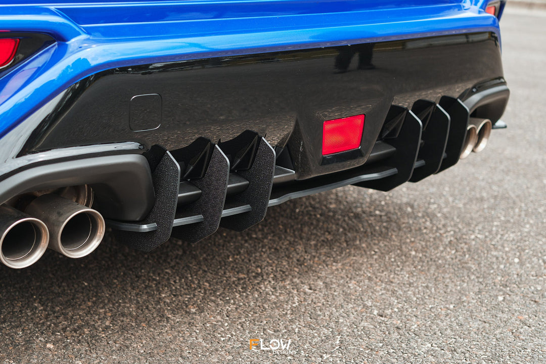 Flow Designs Flow-Lock Rear Diffuser for 2022+ WRX VB [Gloss]