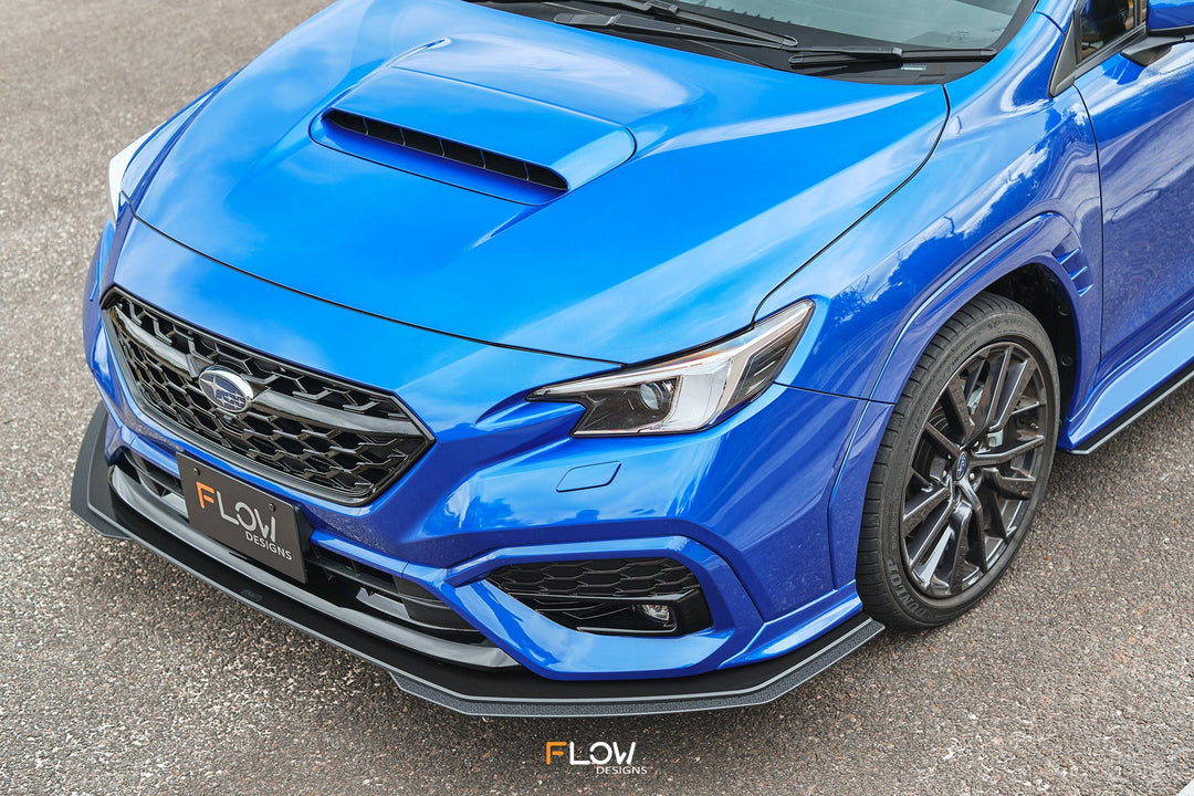 Flow Designs Front Lip Splitter for 2022+ WRX VB [Gloss]