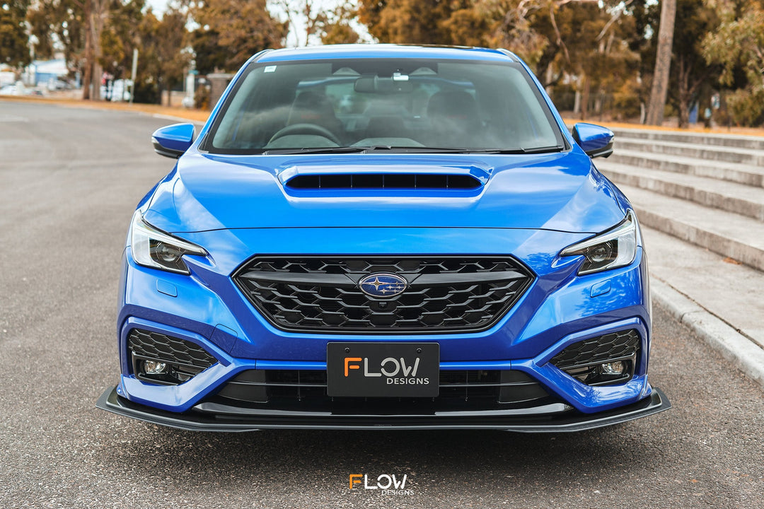 Flow Designs Front Lip Splitter Extensions for 2022+ WRX VB [Pair]