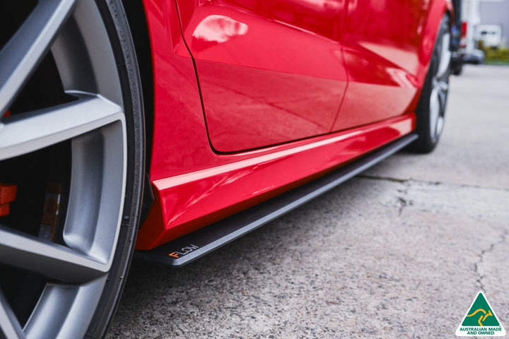 S3 8V Sedan Pre-Facelift Side Skirt Splitters V3