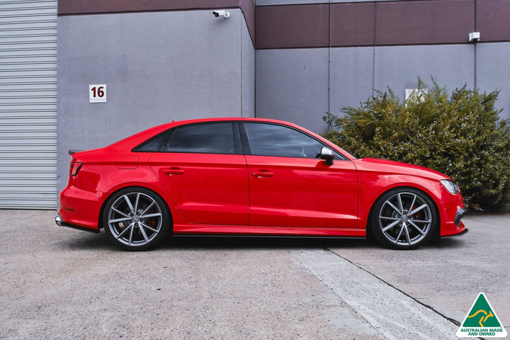 S3 8V Sedan Pre-Facelift Side Skirt Splitters V3