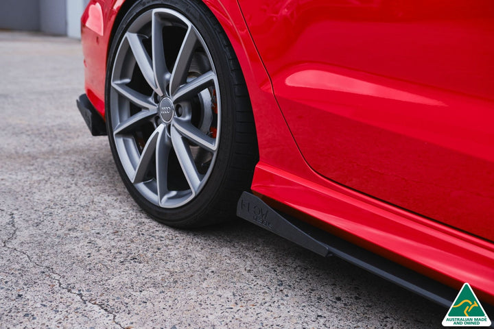 S3 8V Sedan Pre-Facelift Side Skirt Splitter Winglets