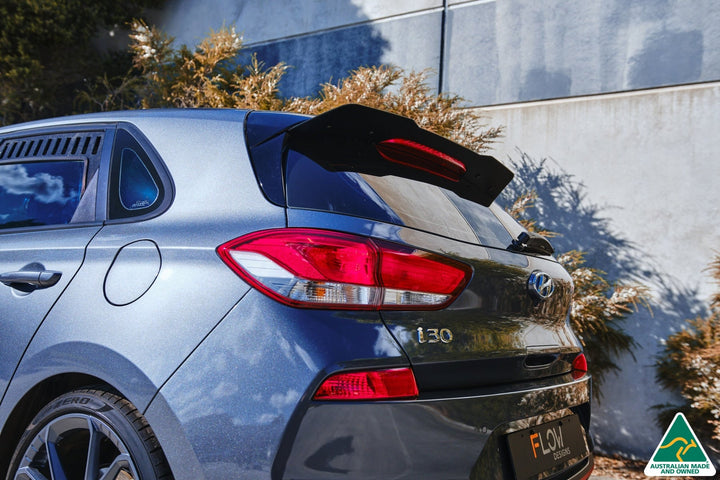 Flow Designs i30 Hatch PD1, PD2 (2018-2020) Rear Spoiler Extension