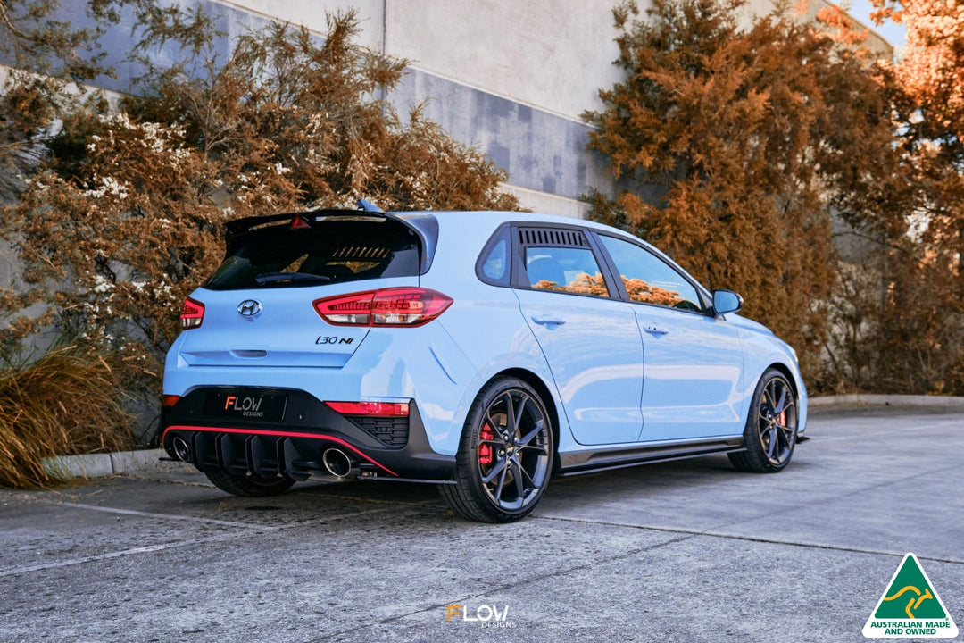 Flow Designs i30N Hatch PD FL (2021) Flow-Lock Rear Diffuser [GLOSS BLACK]