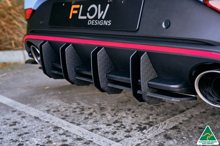 Flow Designs i30N Hatch PD FL (2021) Flow-Lock Rear Diffuser [GLOSS BLACK]