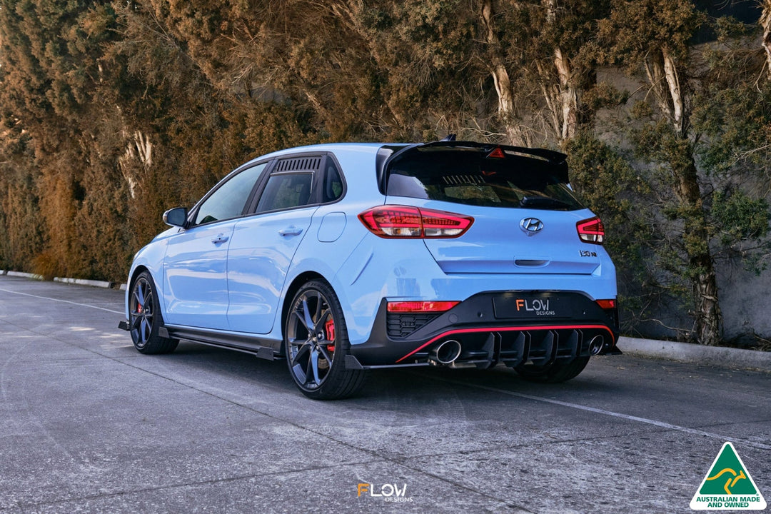 Flow Designs i30N Hatch PD FL (2021) Flow-Lock Rear Diffuser [GLOSS BLACK]