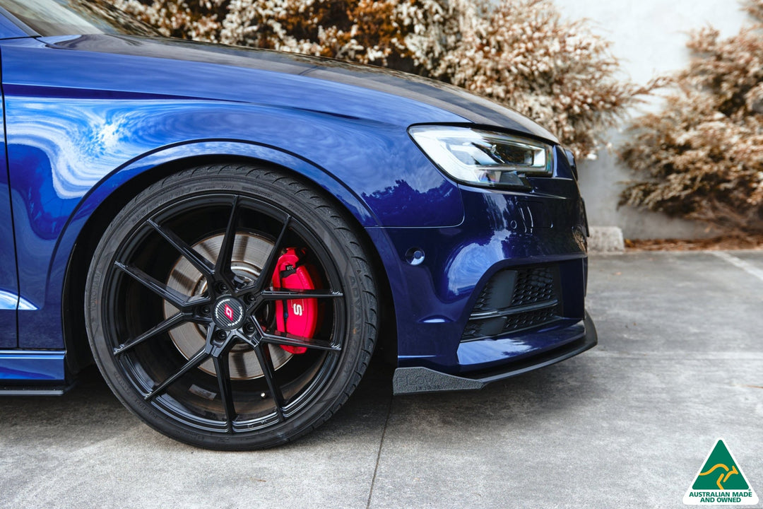 S3 8V Sedan Facelift  Front Lip Splitter Winglets