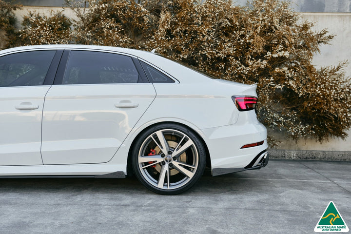 RS3 8V Sedan Facelift Side Skirt Splitter Winglets