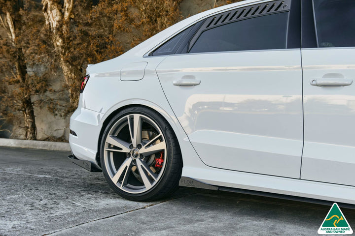 RS3 8V Sedan Facelift Side Skirt Splitter Winglets