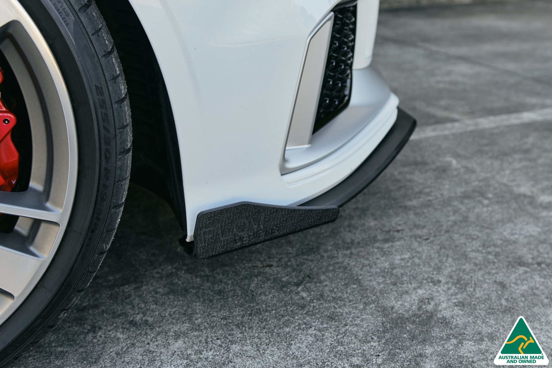 RS3 8V Sedan Facelift Front Lip Splitter Winglets