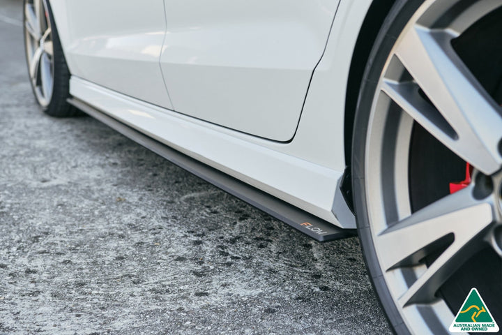 RS3 8V Sedan Facelift Side Skirt Splitters