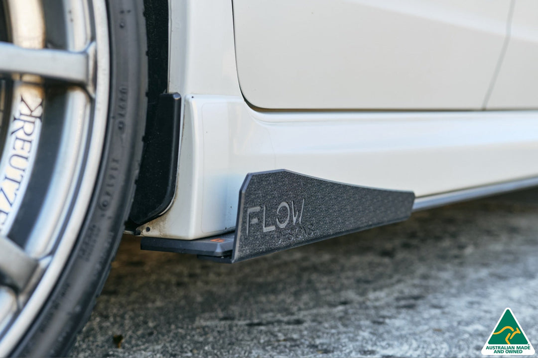 Flow Designs Side Skirt Splitter Winglets for Subaru Impreza WRX/RS G3 Hatch PFL [Pair]