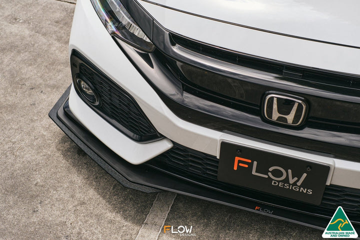 FK4/FK7 Civic RS Hatch PFL Front Lip Splitter Extensions