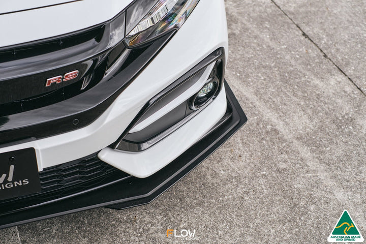 FK4/FK7 Civic RS Hatch FL Front Lip Splitter Extensions