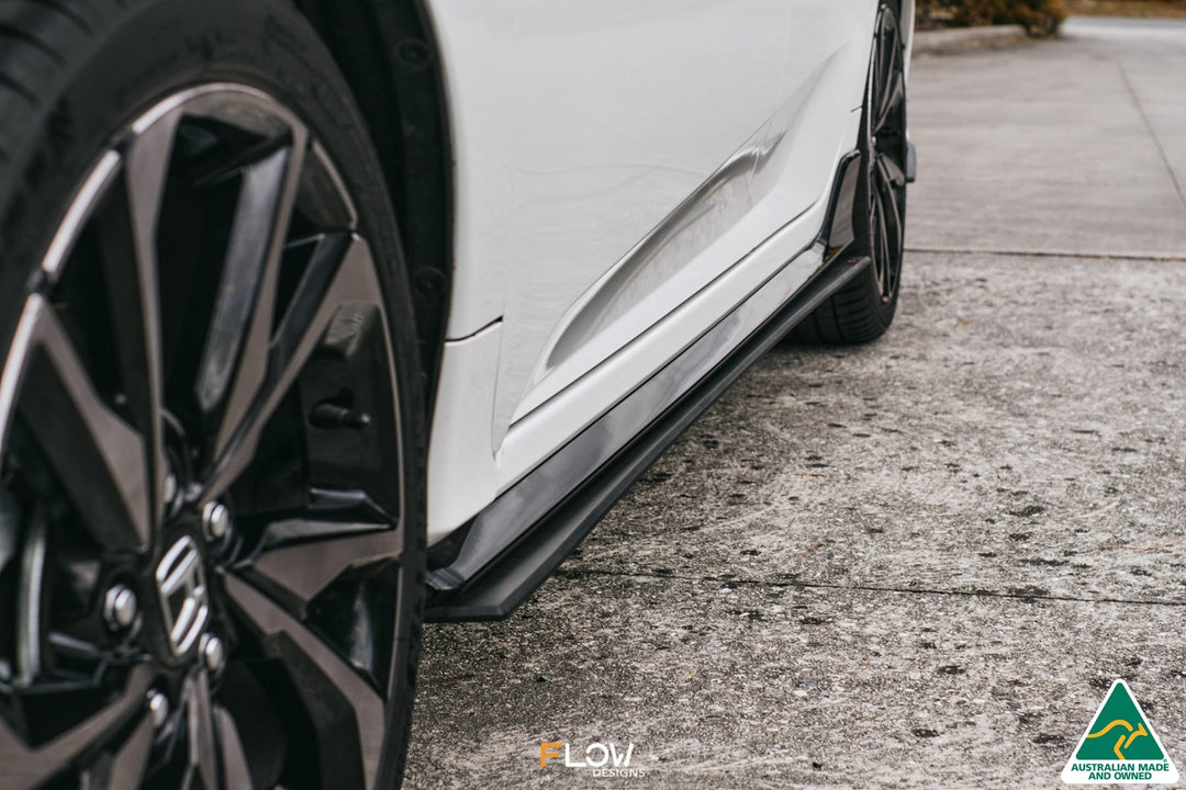 FK4/FK7 Civic RS Hatch FL Side Skirt Splitters