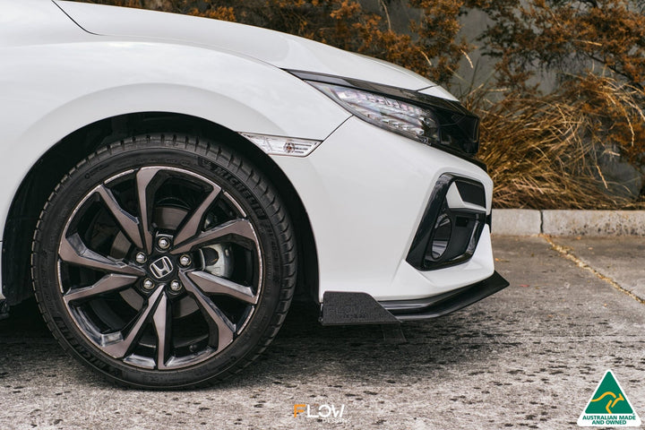 FK4/FK7 Civic RS Hatch FL Front Lip Splitter Winglets