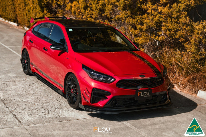 Cerato GT PFL Front Lip Splitter Extensions