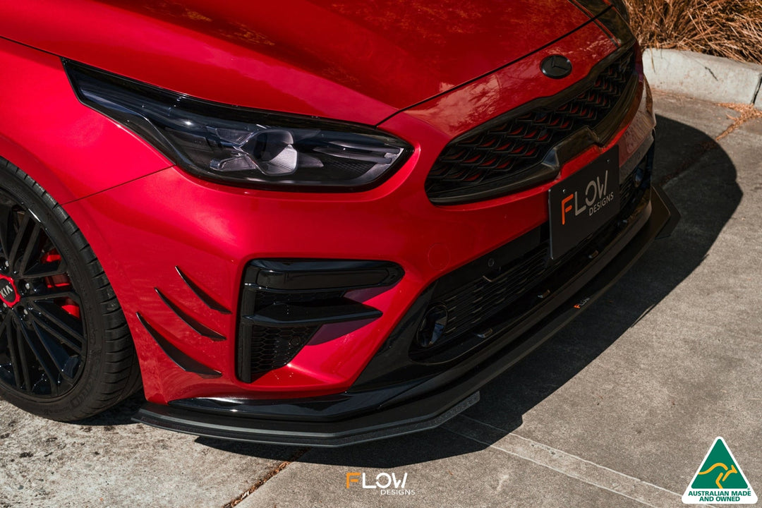 Cerato GT PFL Front Lip Splitter Extensions